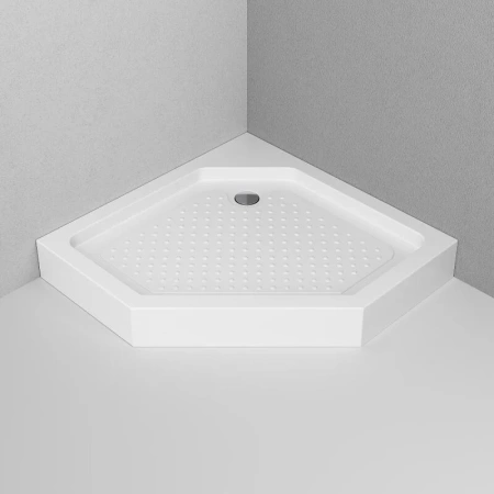 Акриловый поддон (90х90) Am.Pm Gem W90T-405-090WT белый