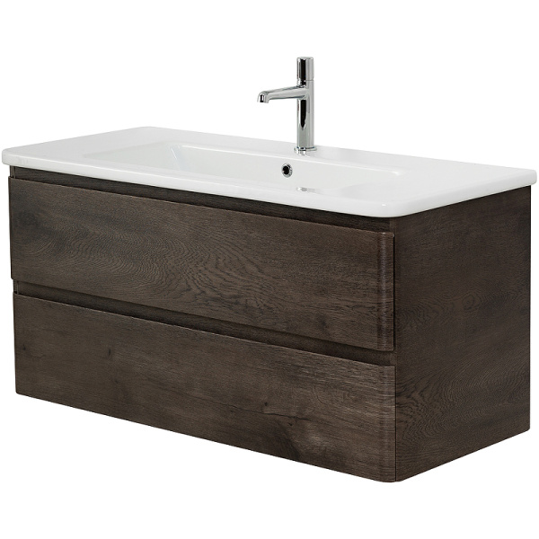 База под раковину BelBagno ALBANO-CER-1050-2C-SO-RNG подвесная Robere Nature Grigio