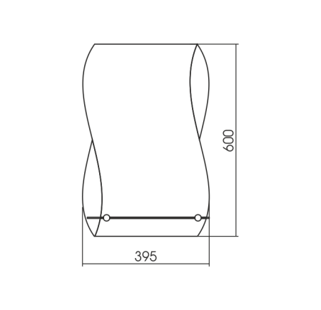 Зеркало (40х60) Silver Mirrors Опал ФР-00002369