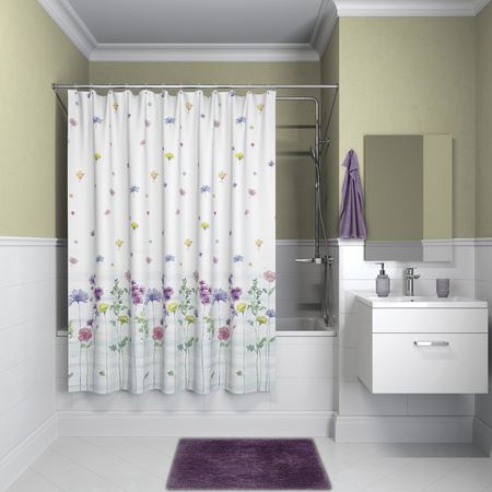 Штора для ванной комнаты IDDIS Basic 180*180см полиэстер (B12P118i11)