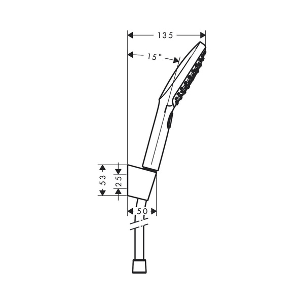 Душевой набор Hansgrohe Raindance Select E 120 3jet 26720000 хром