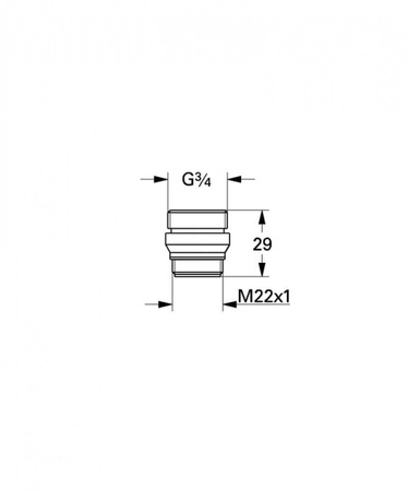 Ниппель GROHE 45247000