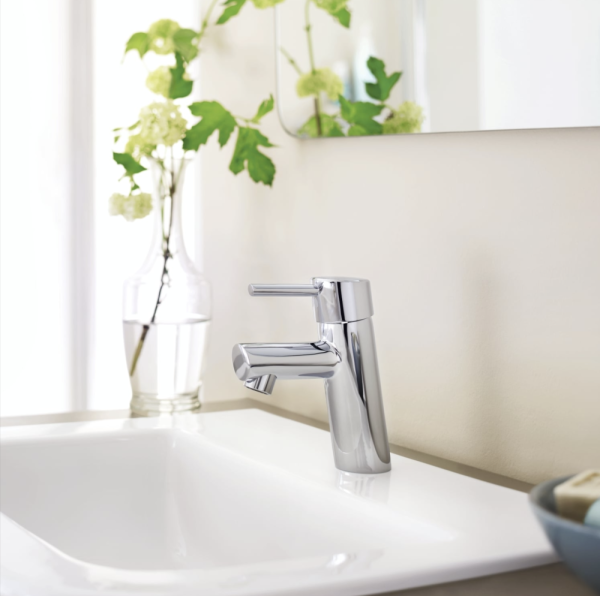 Смеситель для раковины однорычажный Grohe Concetto 32206 10E (3220610E) хром