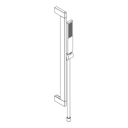 Душевой гарнитур Hansgrohe Pulsify E 1jet EcoSmart 24370700 белый матовый