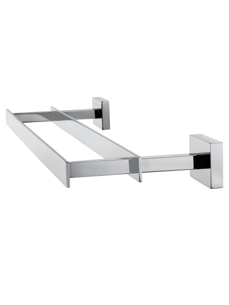 Полотенцедержатель двойной WONZON & WOGHAND FLAT, хром WW-9711-45CM Полотенцедержатель двойной WONZON & WOGHAND FLAT, хром WW-9711-45CM