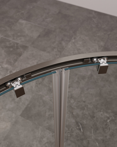 Душевой уголок (130х120) CEZARES MOLVENO MOLVENO-RH-22-130/120-C-GM-IV