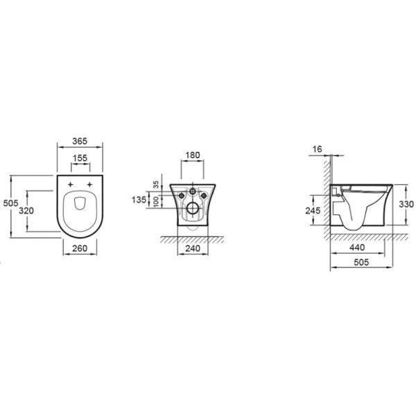 Комплект унитаза с инсталляцией Jacob Delafon Aleo E21730RU-00