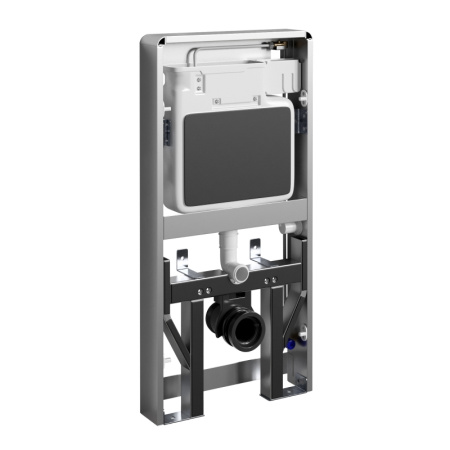 Пристенный модуль системы инсталляции для унитазов WasserKRAFT Naab 86TLT.040.SE.BL