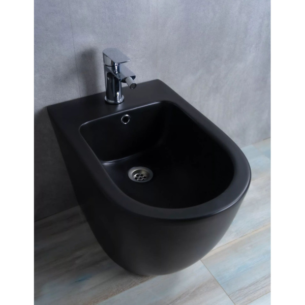 Биде напольное Gid BDN-36BM черный матовый