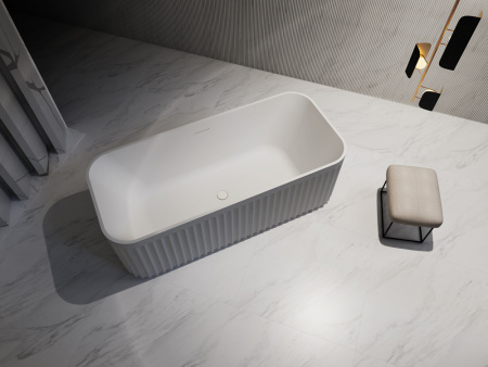 Акриловая ванна (170х75) ABBER AB9411-1.7 без гидромассажа, белый