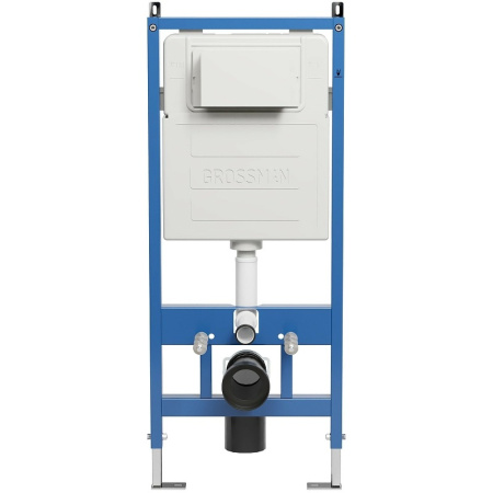 Комплект унитаза с инсталляцией Grossman Classic 97.4411GBLS.04.32M с клавишей смыва