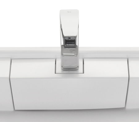 Крышка выпуска раковины Aquaton Рейн белая 1A721235RW010