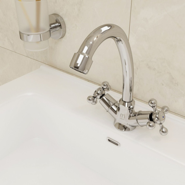 Смеситель для умывальника Milardo Duplex (DUPSB00M01)