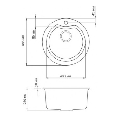 Мойка для кухни Omoikiri Yasugata 48R-WH 4993133