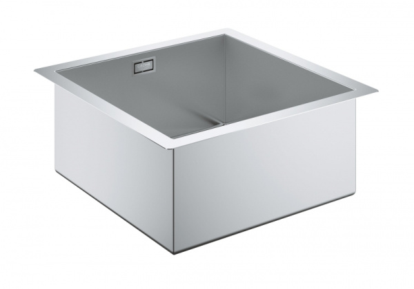 Кухонная мойка из нержавеющей стали 40см, 1 чаша, без корзинчатого вентиля, Grohe Cube K700 31578 SD0 (31578SD0)