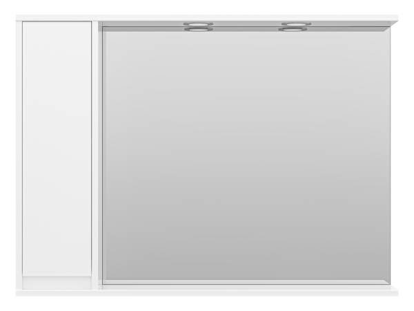 Зеркало-шкаф (98х72) Misty Алиса 100 левый Э-Али04100-01Л