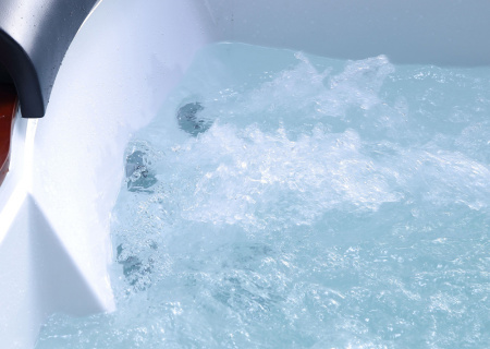 Акриловая ванна (186х151) Gemy G9052 II B L с гидромассажем, левая