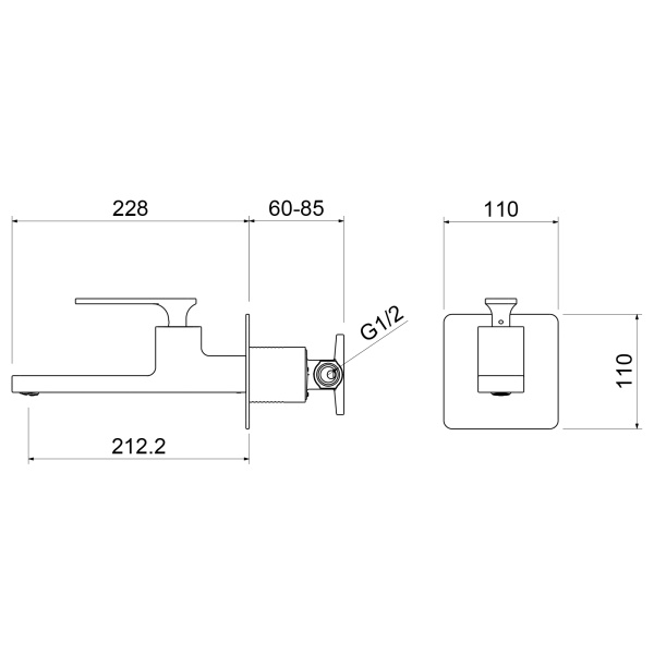 Смеситель для раковины Timo Torne 4372/17SM