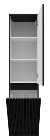 Пенал с бельевой корзиной Brevita Enfida 40    ENF-05040-020БкP