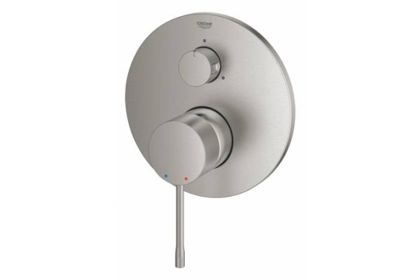 Смеситель для ванны с переключателем на 3 положения Grohe Essence New 24092 DC1 (24092DC1) суперсталь