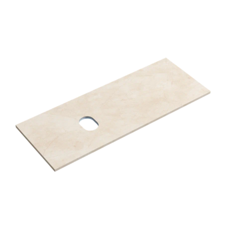 Столешница для ванной комнаты SANCOS 1200х460, цвет kreman,  TT120A2L, левая