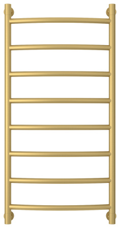 Полотенцесушитель Водяной Выгнутая Сунержа Галант + (100х50) Матовое Золото 032-0200-1050