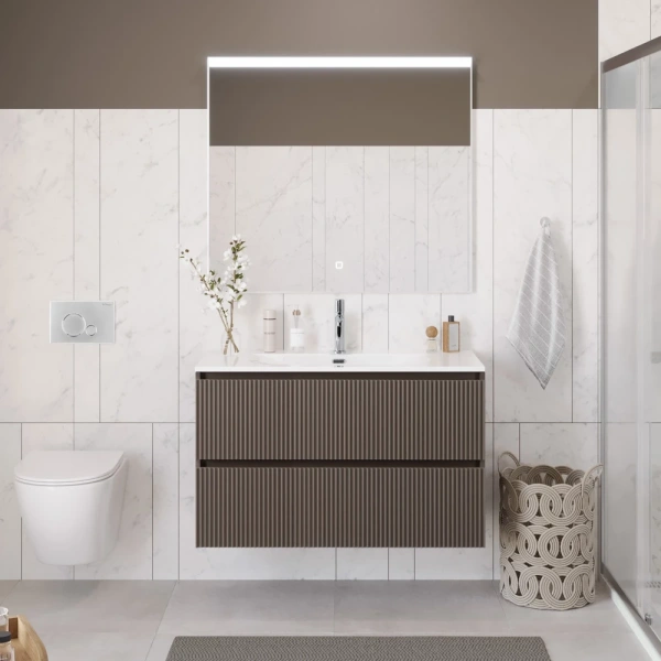Тумба под раковину 120 BelBagno Uno UNO-1200-2C-SO-СO бежевый матовый, без раковины