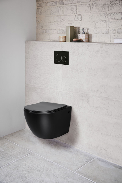 Унитаз подвесной Vincea Globo VT1-14MB безободковый