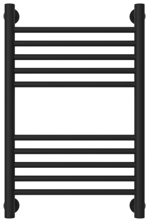 Полотенцесушитель Водяной Прямая Сунержа Богема + (60х40) Матовый Черный 31-0220-6040