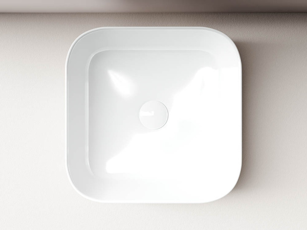Раковина накладная (38,5х38,5) Ceramica Nova ELEMENT CN6012