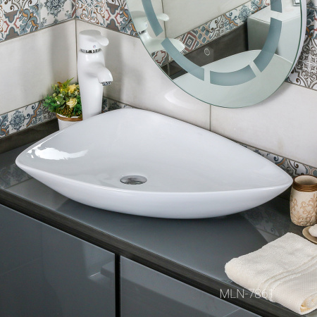 Раковина накладная (67,5х47) Melana 7861-805