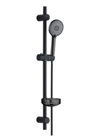 Душевой гарнитур Orange O-Shower OS713b лейка 3 режима, черный
