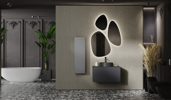 Тумба под раковину Jorno Stone 80  Stn.01.80/P/A/JR