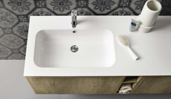 Раковина-столешница Cerasa Movida W00 VF1 01G2+T50 FUD 00G2/1200 SX