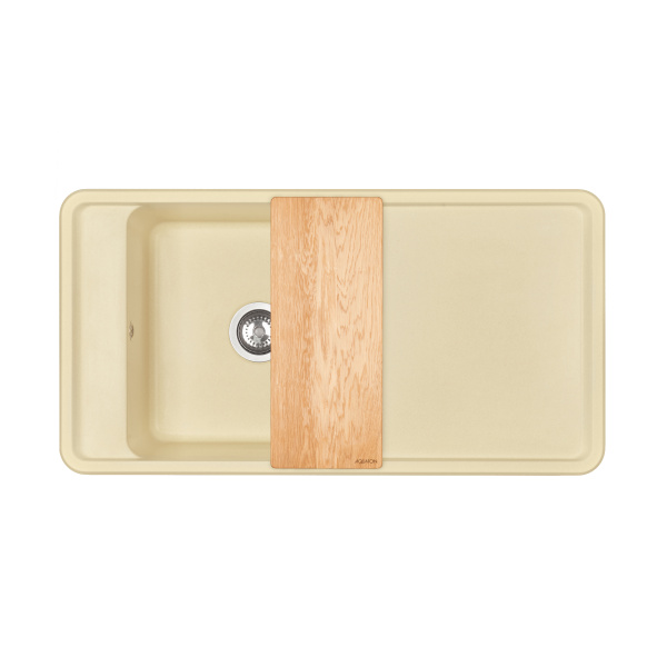 Кухонная мойка Aquaton Беллис 97 1A725132BS290 шампань