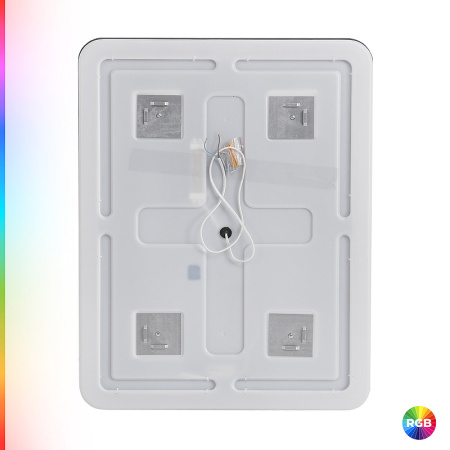 Зеркало c RGB подсветкой (80х80) Cezares CZR-SPC-MC-800-800-RGB-TCH