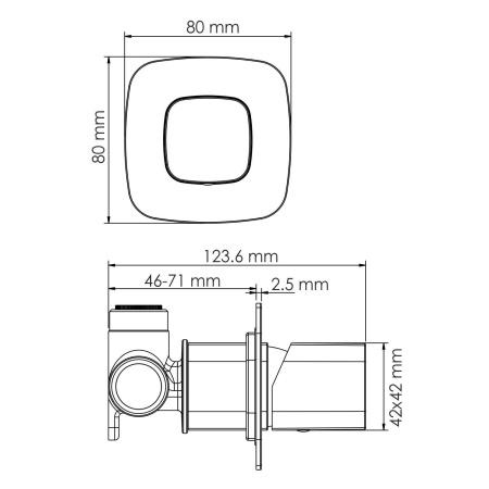Смеситель для раковины WasserKRAFT Naab A8652.314