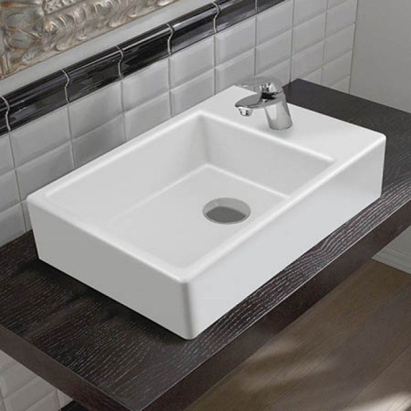 Раковина накладная (45х28) Serel 2049