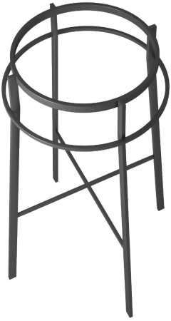Консоль под раковину Kerama Marazzi Cono CO.44\BLK.M