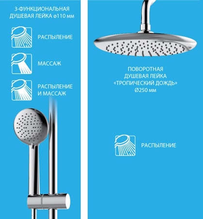 Душевая программа  Lemark Tropic (LM7009C)