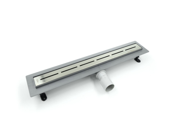 Душевой лоток Timo 80см с решеткой SINGLE GAP из нержавеющей стали Smart SM-GG80-LS40(DRY)