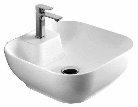 Раковина накладная (42х42) Bien Motto MTLG04201FD1W5000