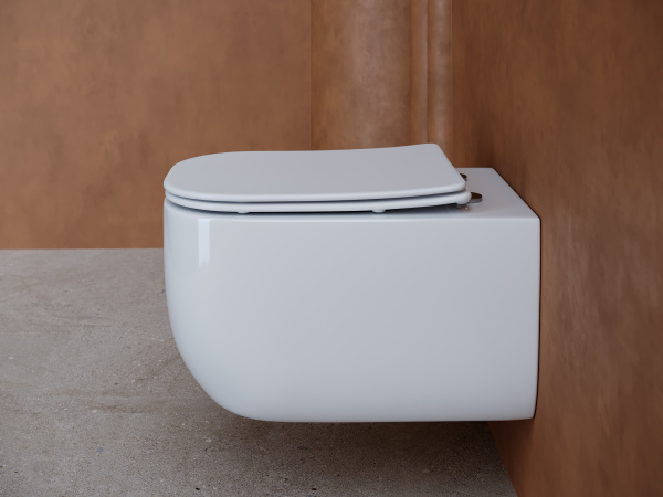 Подвесной унитаз Ceramica Nova Noel Rimless CN3013