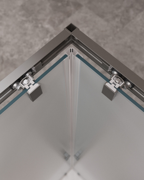 Душевой уголок (110х90) CEZARES MOLVENO MOLVENO-AH-21-90+20-P-GM