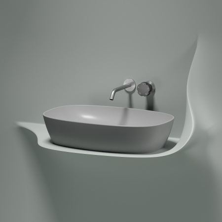 Раковина накладная (60х38) Ceramica Nova ELEMENT CN6049MSG