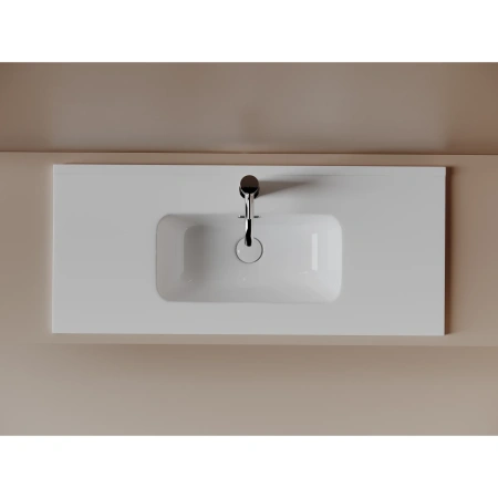 Раковина встраиваемая сверху (91х39,5) Ceramica Nova Compact CN7030