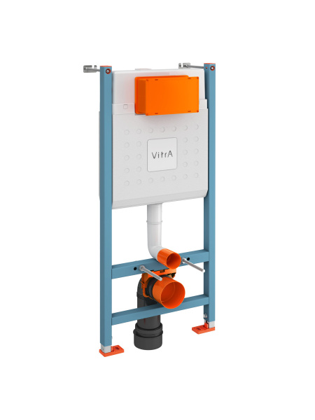 Инсталляция с унитазом Vitra L-Box Mia Round  9873B003-7205 без кнопки