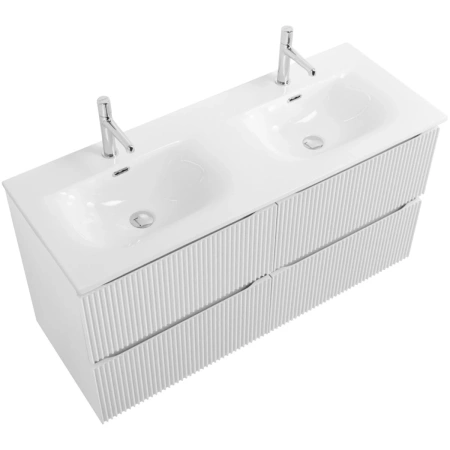 Тумба под раковину 120 BelBagno Uno UNO-1200-4C-SO-BO белый матовый, без раковины