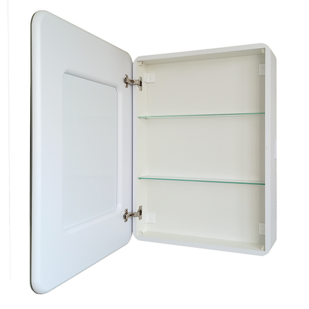 Зеркало-шкаф с подсветкой Art&Max PLATINO AM-Pla-600-800-1D-L-DS-F