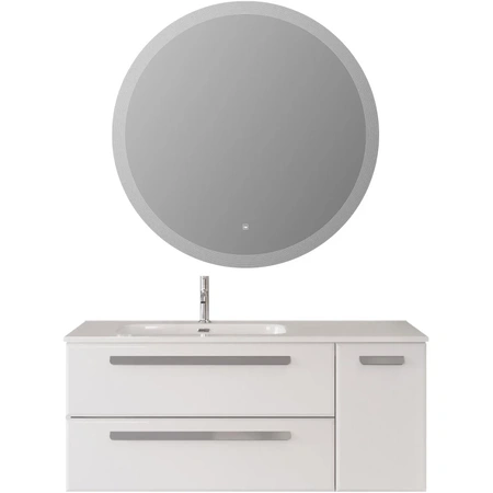 Тумба под раковину Cezares ECO-CER-N-1200-2C-1A-SO-BL-L Bianco Lucido без ручек